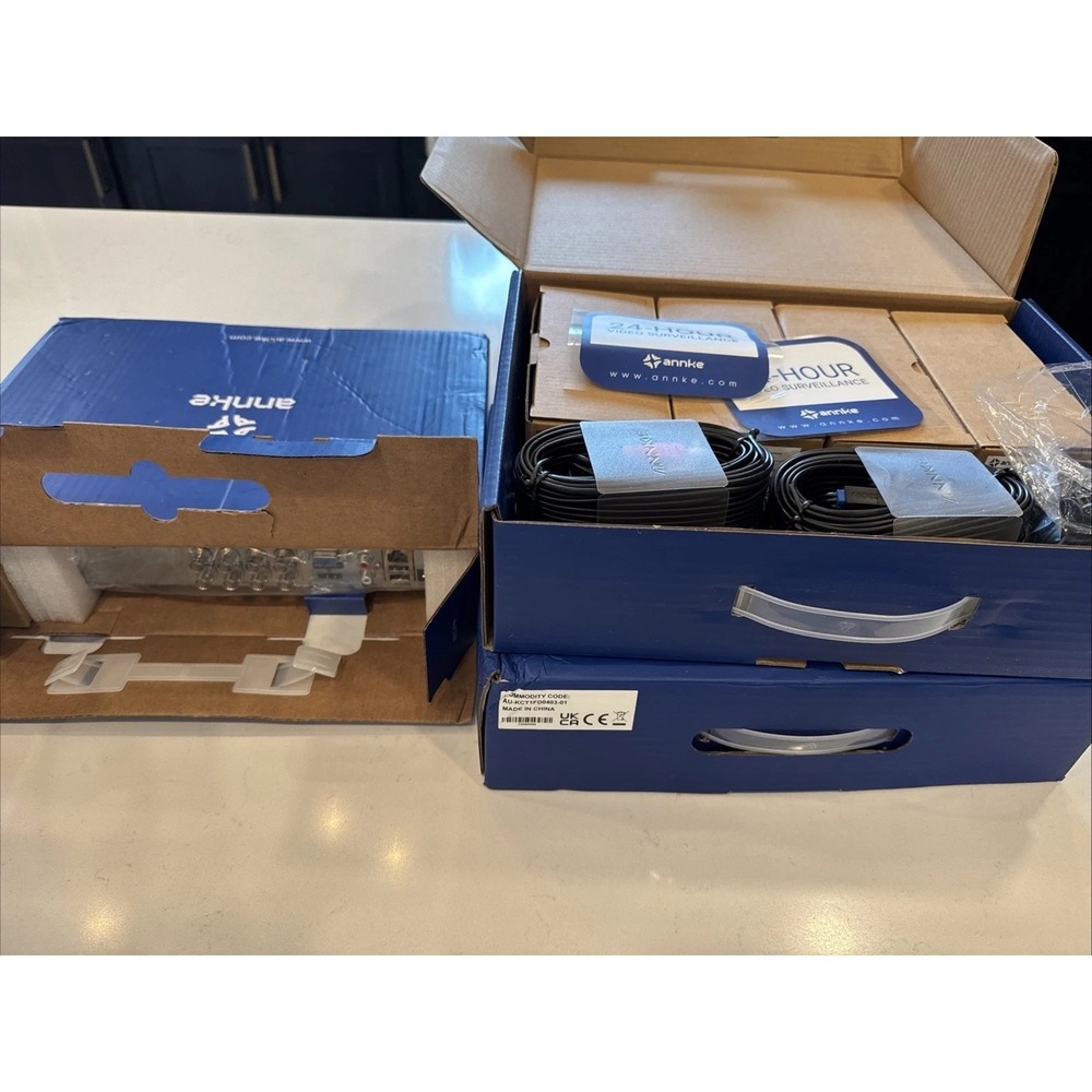 annke SecuritySyst8 cameras N04DC12VPO-250709-007 s/n GE1714406 AU-DW81KN000-OP